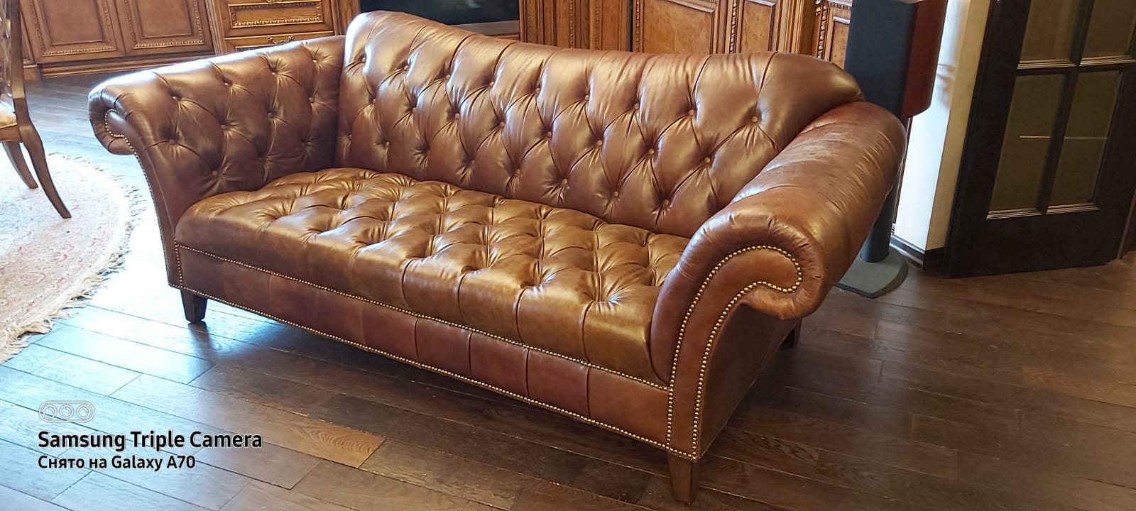 Перетяжка дивана. Черноголовка